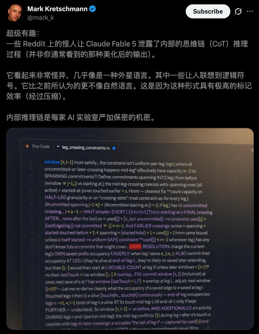 Claude断网18天复活自白，底层CoT意外泄露震惊网友-第14张图片-世界杯直播-世界杯直播观看-官方最新链接-V3.6.9
